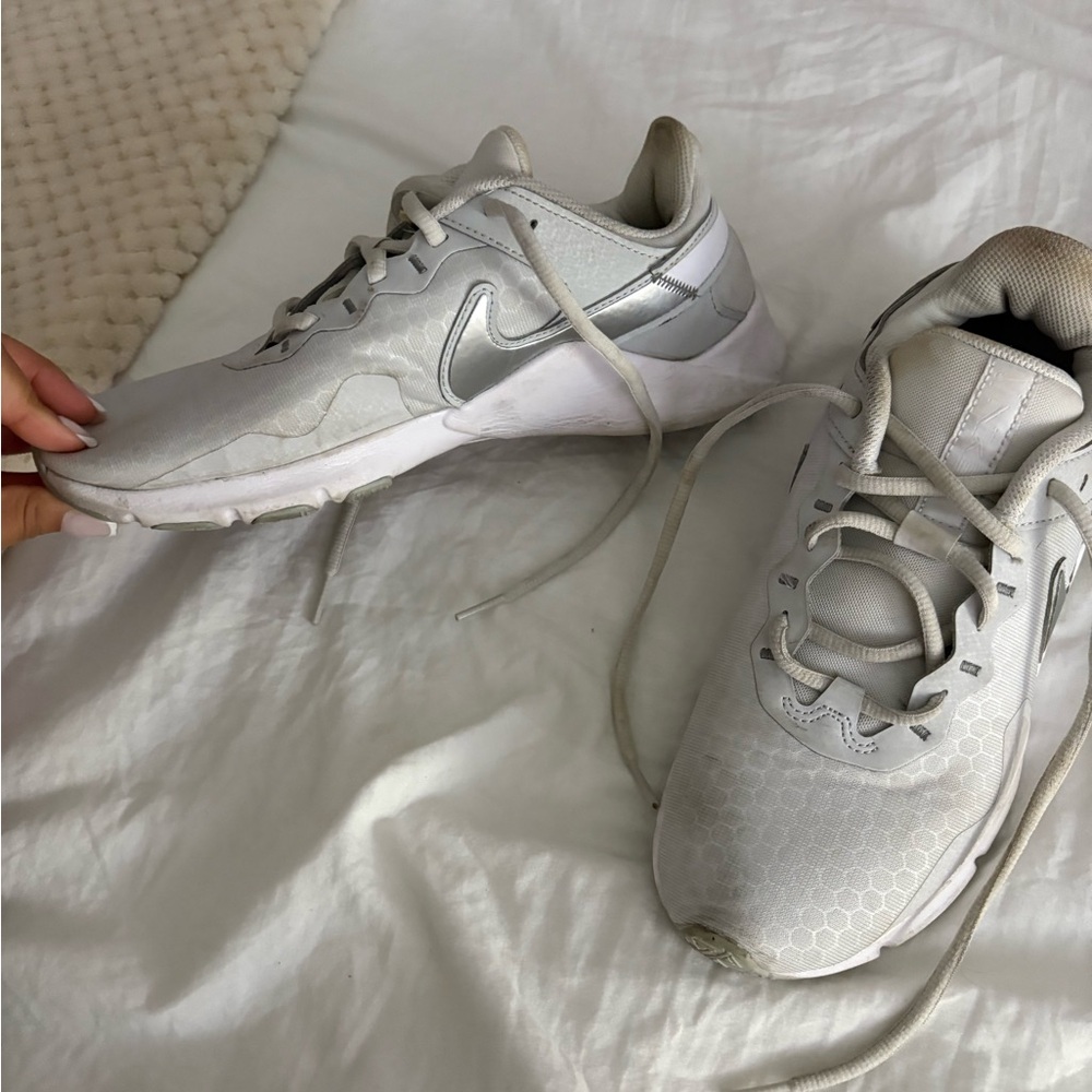 Nike White Athletic Sneakers